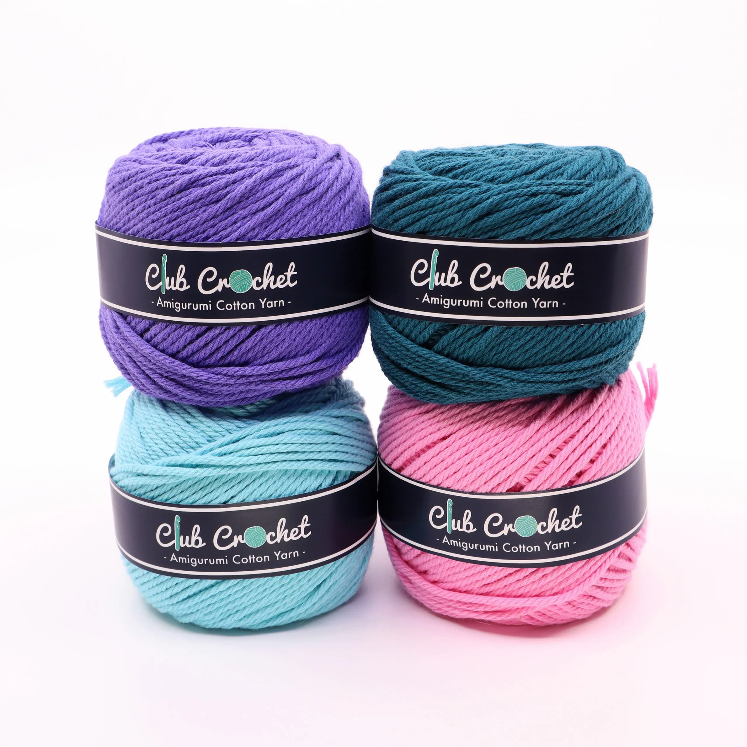 Lựa chọn các tông màu len pastel phù hợp để móc kem ốc quế