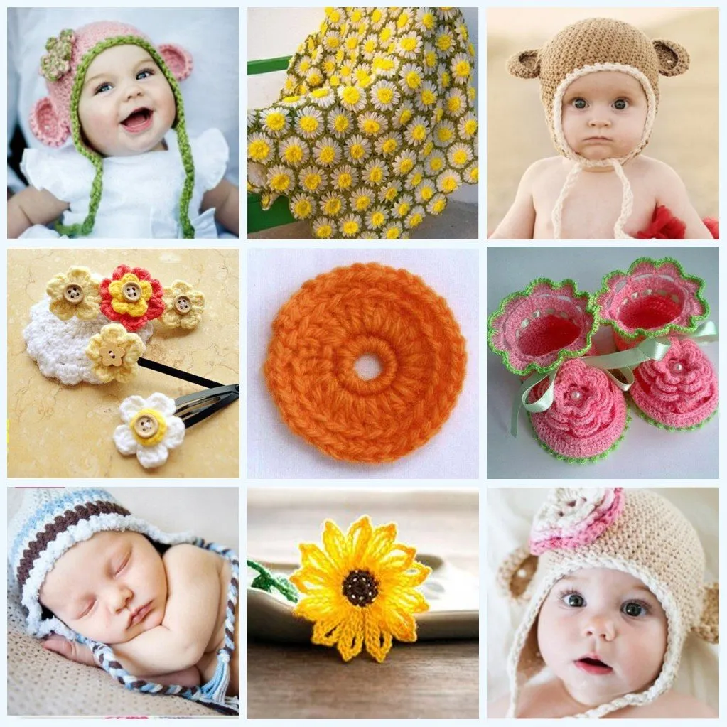 Các dụng cụ cần thiết để bắt đầu thực hiện móc yếm len