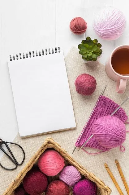 Bìa sổ tay đan len handmade mang lại vẻ đẹp cổ điển và tinh tế