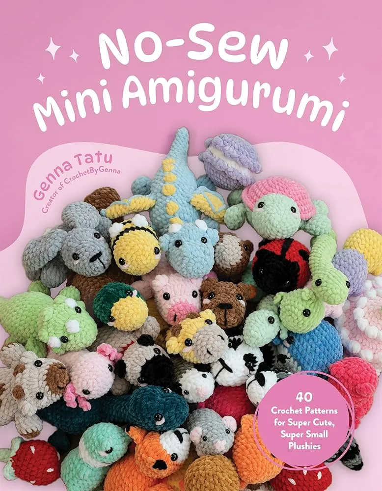 Những sản phẩm thú len amigurumi hoàn thiện tinh tế nhờ kỹ thuật móc không khâu ráp