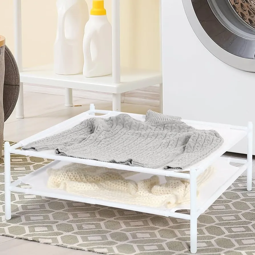 81xtyiq0kpl-_ac_uf8941000_ql80_ Phơi nằm ngang trên giá lưới giúp không khí lưu thông đều và giữ form áo hoàn hảo