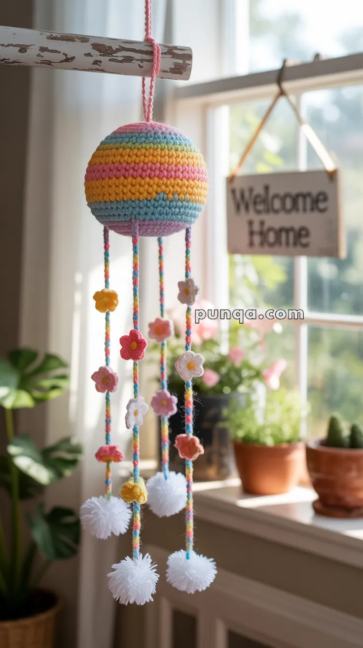Tỉ mỉ móc từng chi tiết nhỏ để tạo nên sự đa dạng cho chuông gió