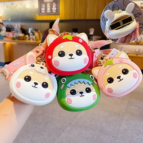 Thiết kế ngộ nghĩnh của móc chó Shiba giúp chủ nhân thể hiện cá tính riêng biệt
