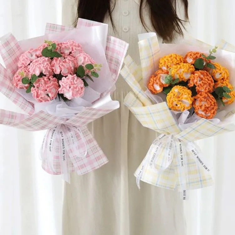 Hoa len thủ công trở thành xu hướng quà tặng bền vững được ưa chuộng trên Shopee