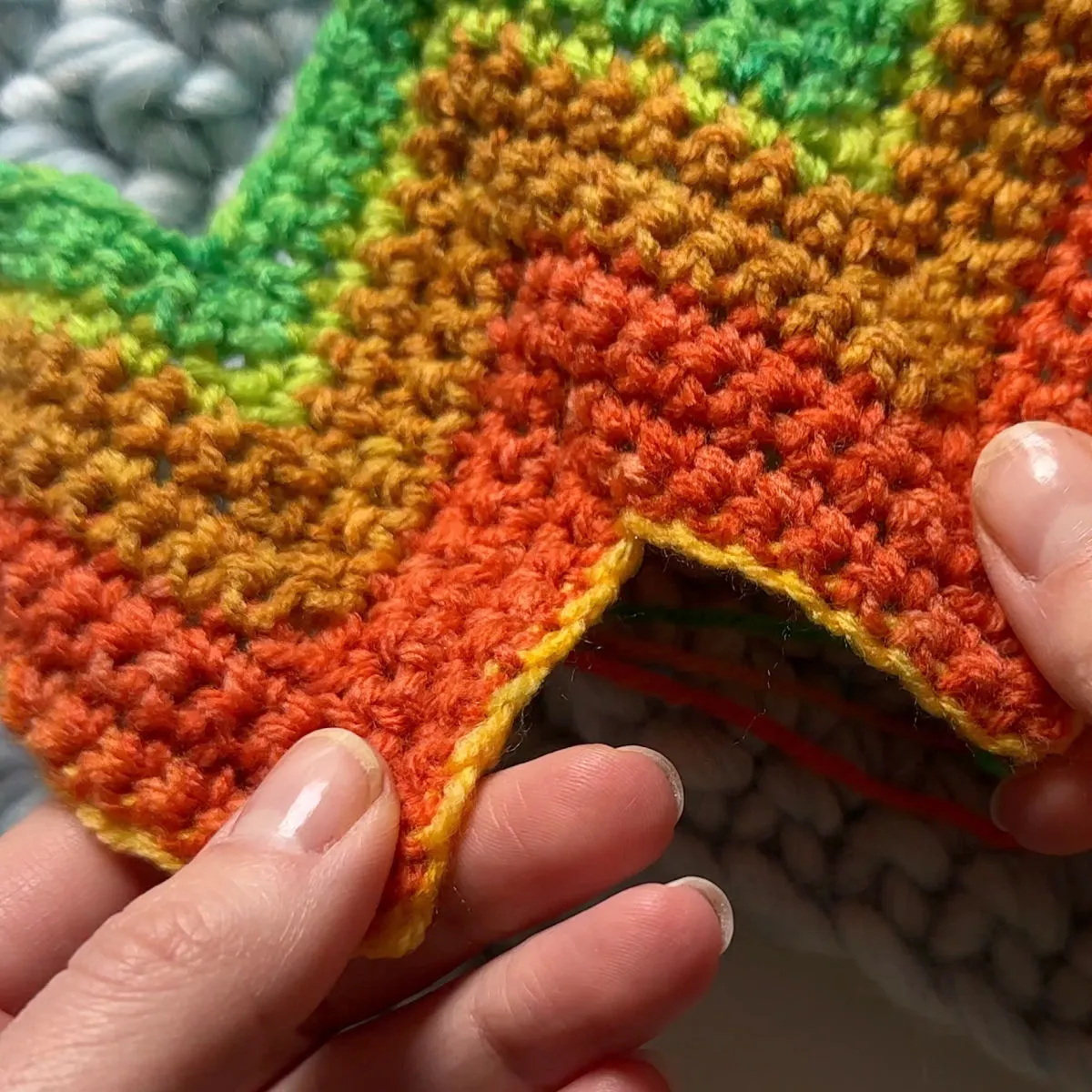 chevron-stitch-crochet-featured Cận cảnh kỹ thuật móc mũi tăng giảm tạo hình dải sóng ziczac chuẩn xác