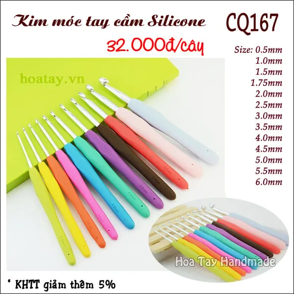 cq167 Kim móc cán dẻo mang lại sự êm ái vượt trội nhờ thiết kế công thái học hiện đại