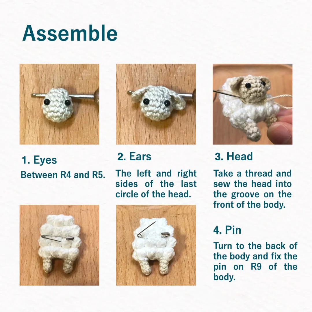 pin-sheep-assemble Quá trình khâu ráp đòi hỏi sự tỉ mỉ để tạo nên hình dáng cân đối cho sản phẩm
